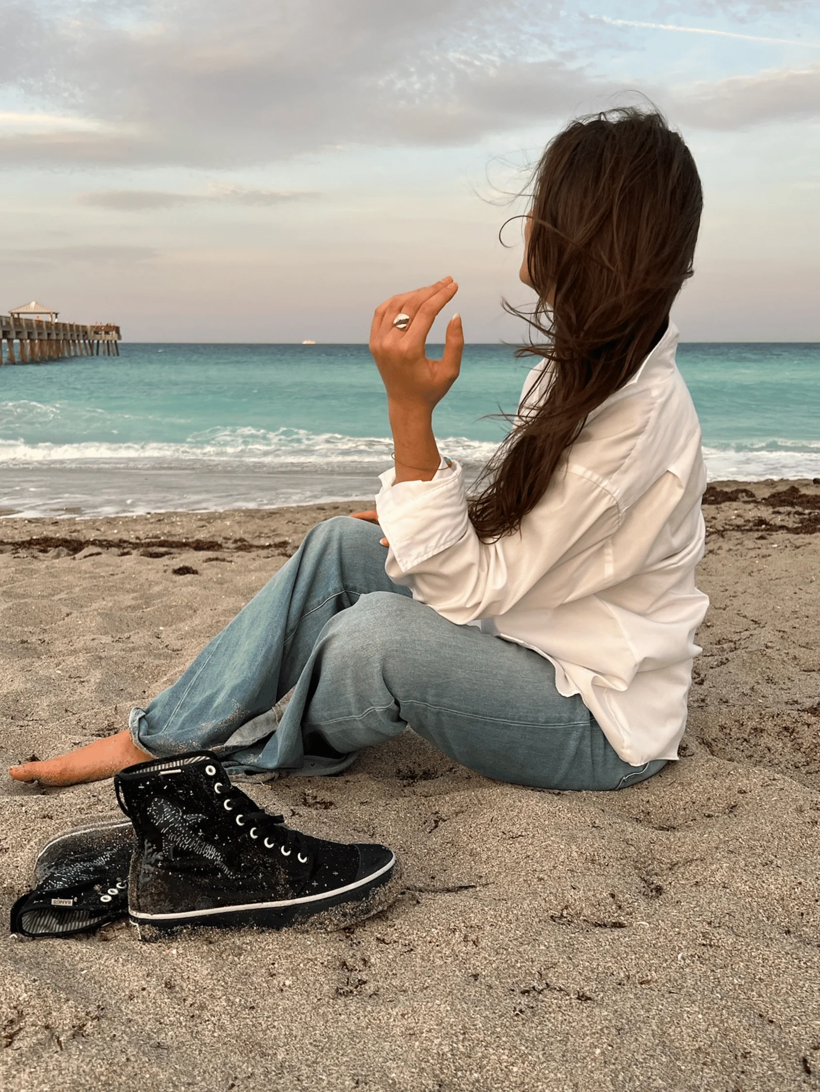 Celestial Sea Platform High Top - Image 8