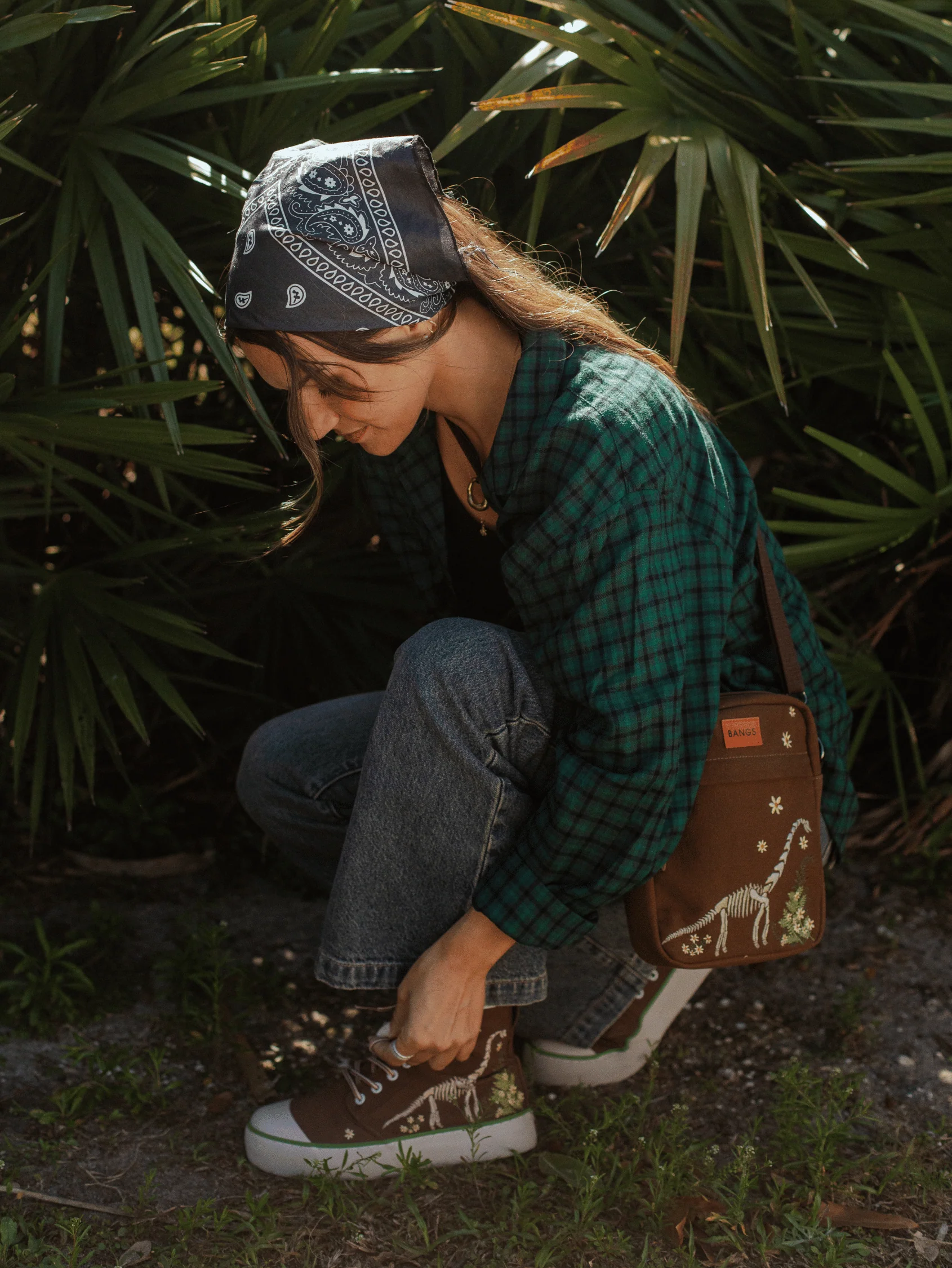 Fossils and Florals Platform High Top - Image 3