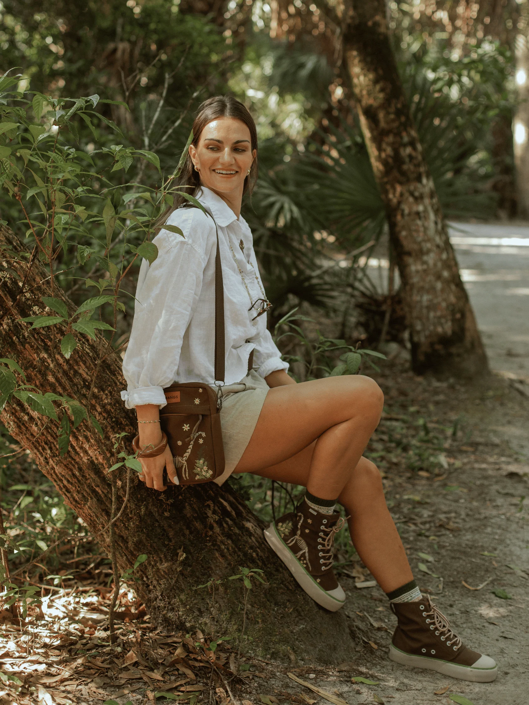 Fossils and Florals Platform High Top - Image 5