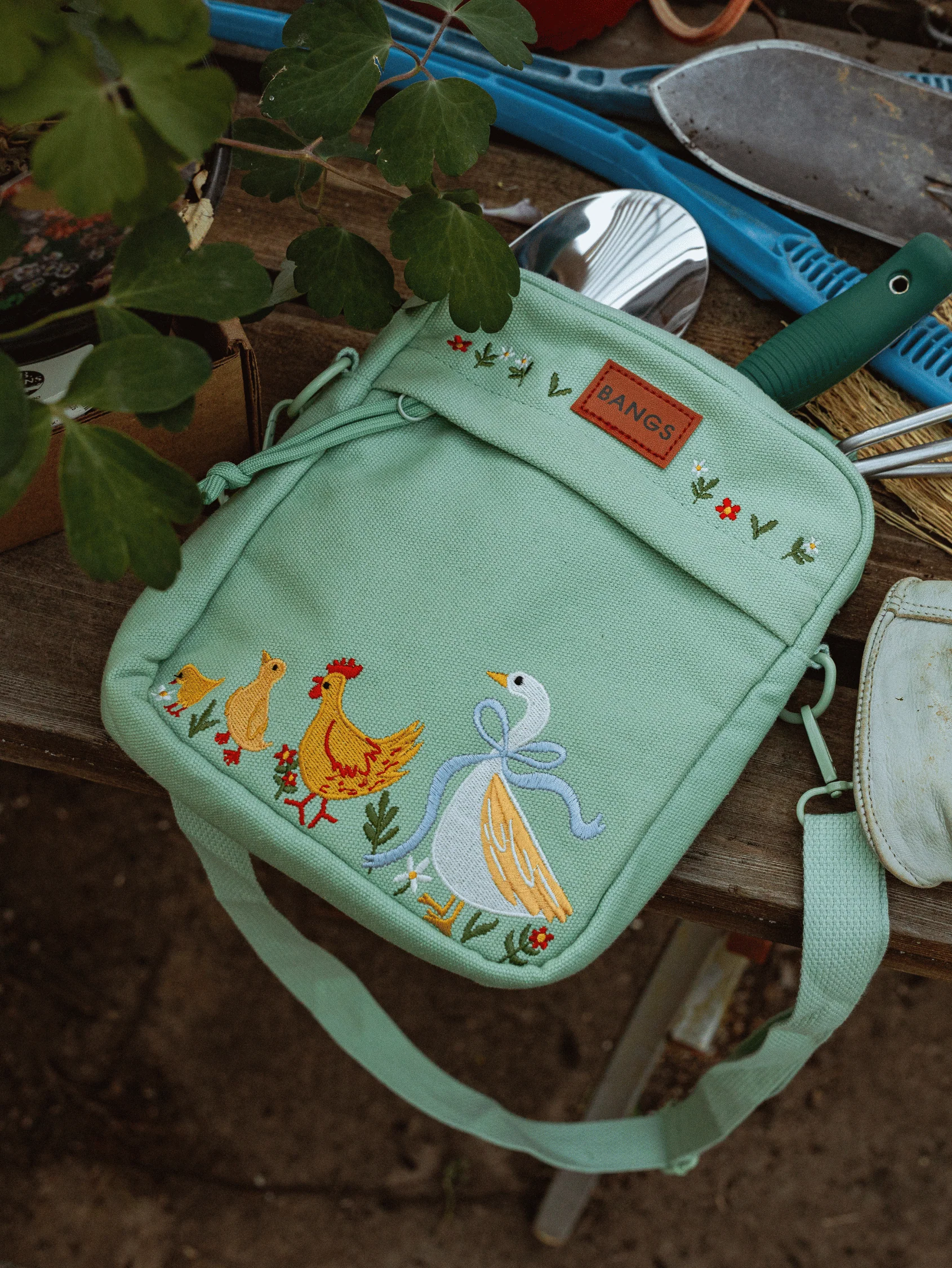 Feathered Friends Crossbody Bag
