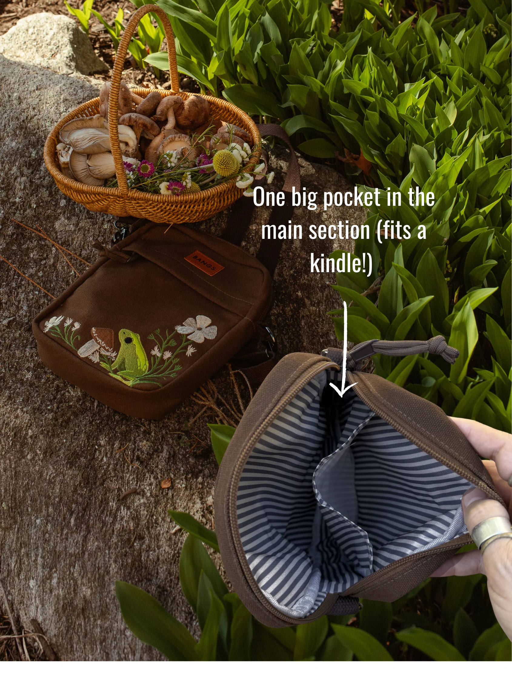 Foraging Frog Crossbody Bag - Image 5