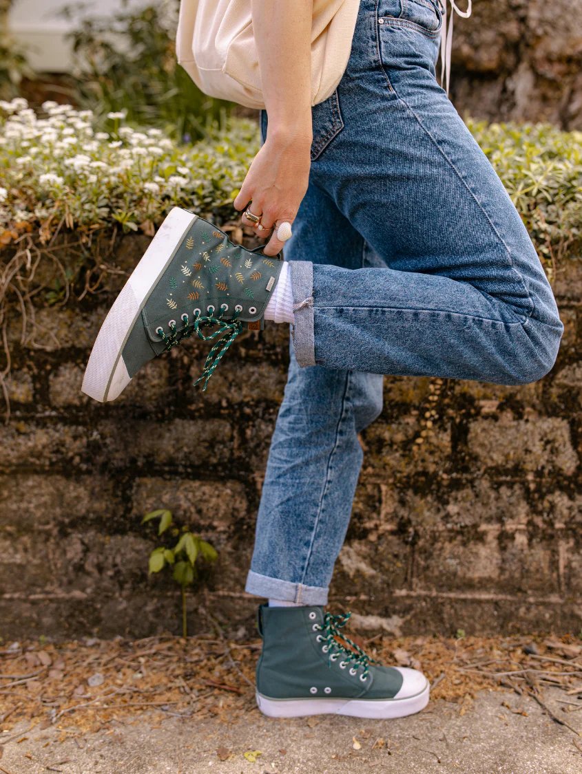 Forest Fern Platform High Top - Image 3