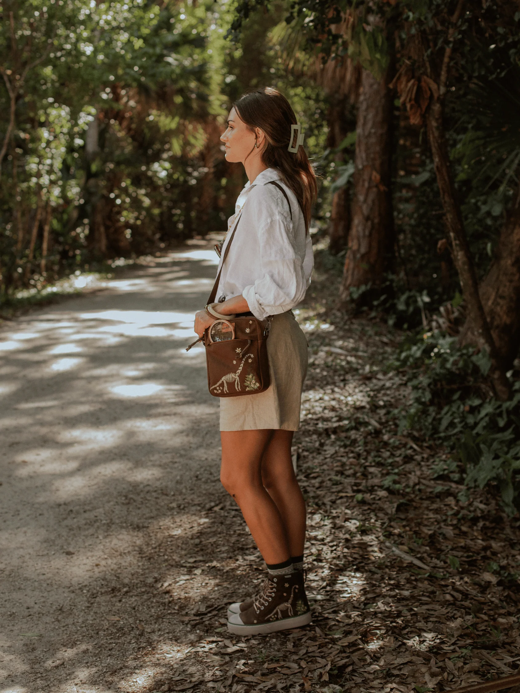 Fossils and Florals Crossbody Bag - Image 3