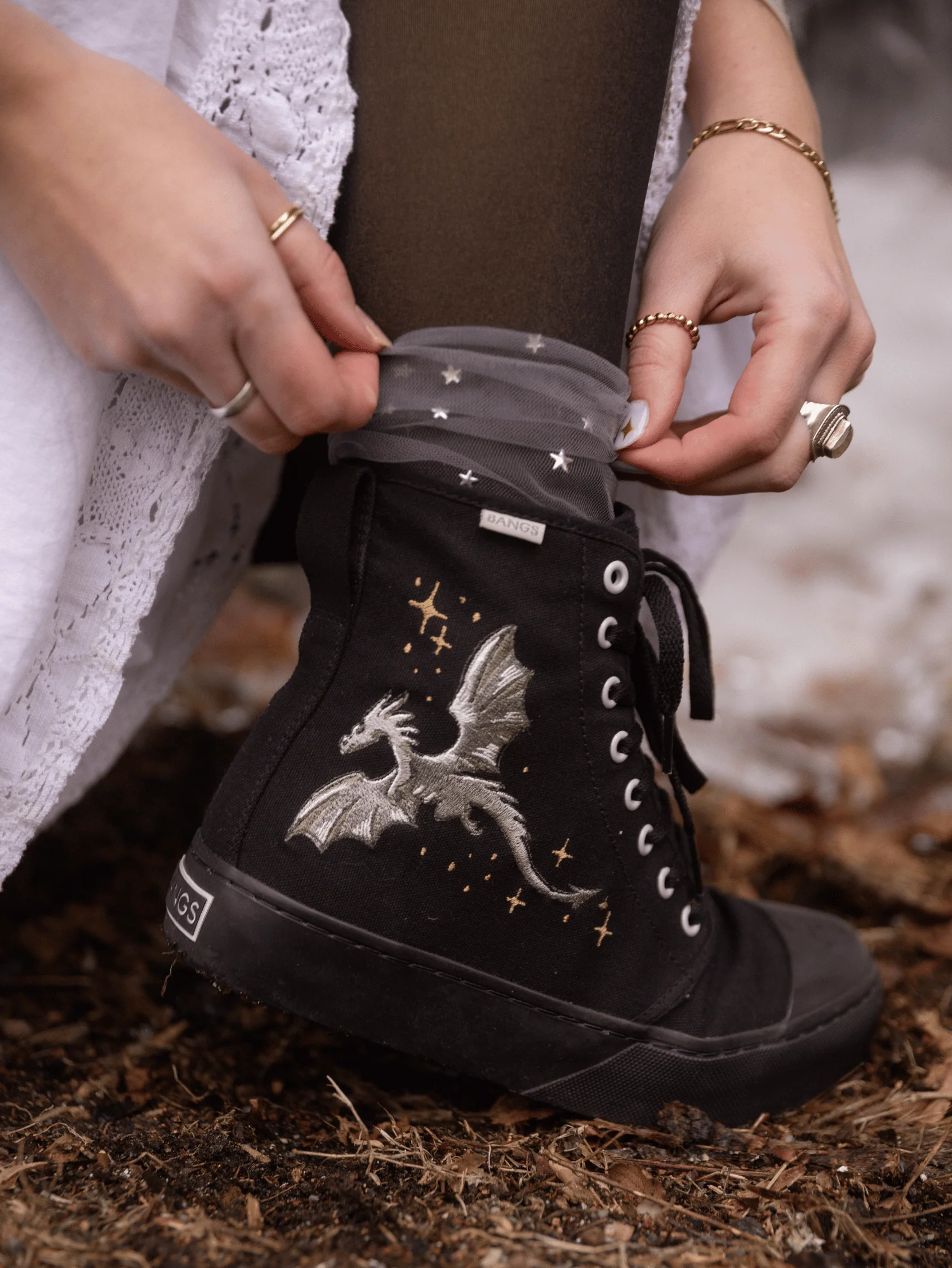 Midnight Magic Platform High Top - Image 4