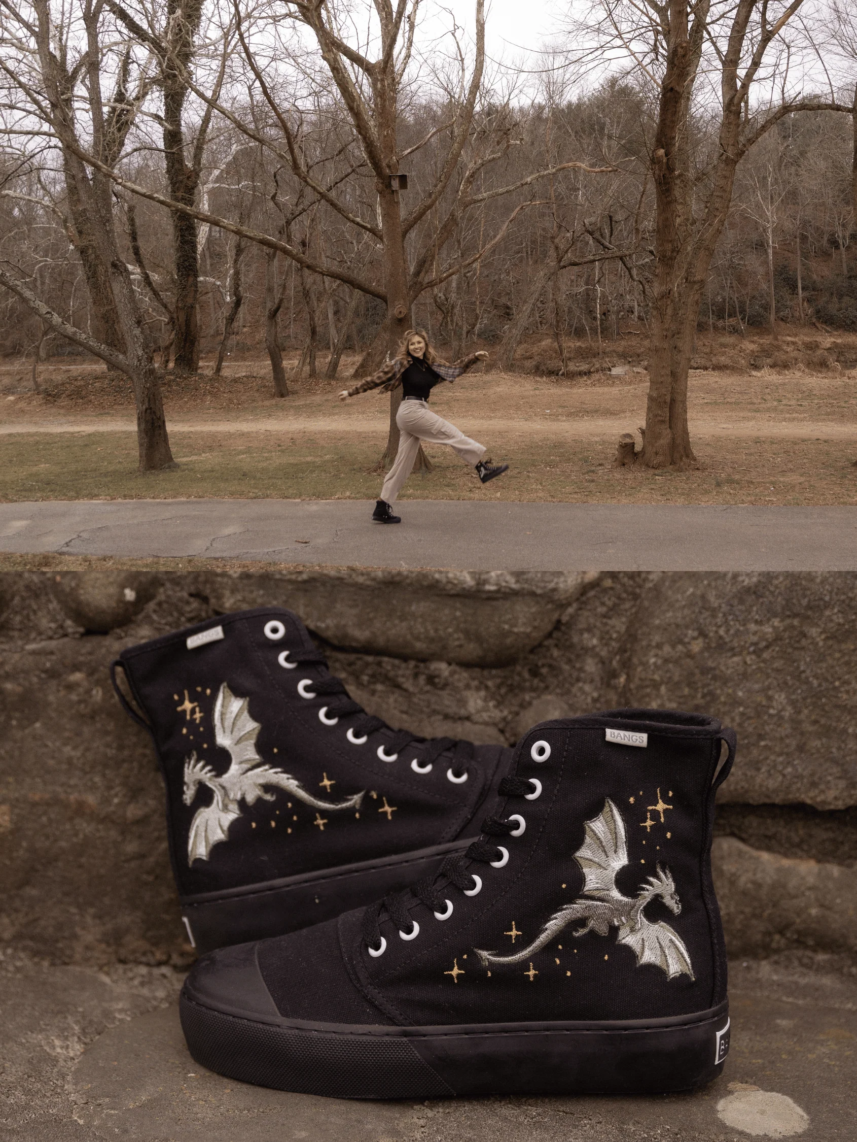 Midnight Magic Platform High Top - Image 7