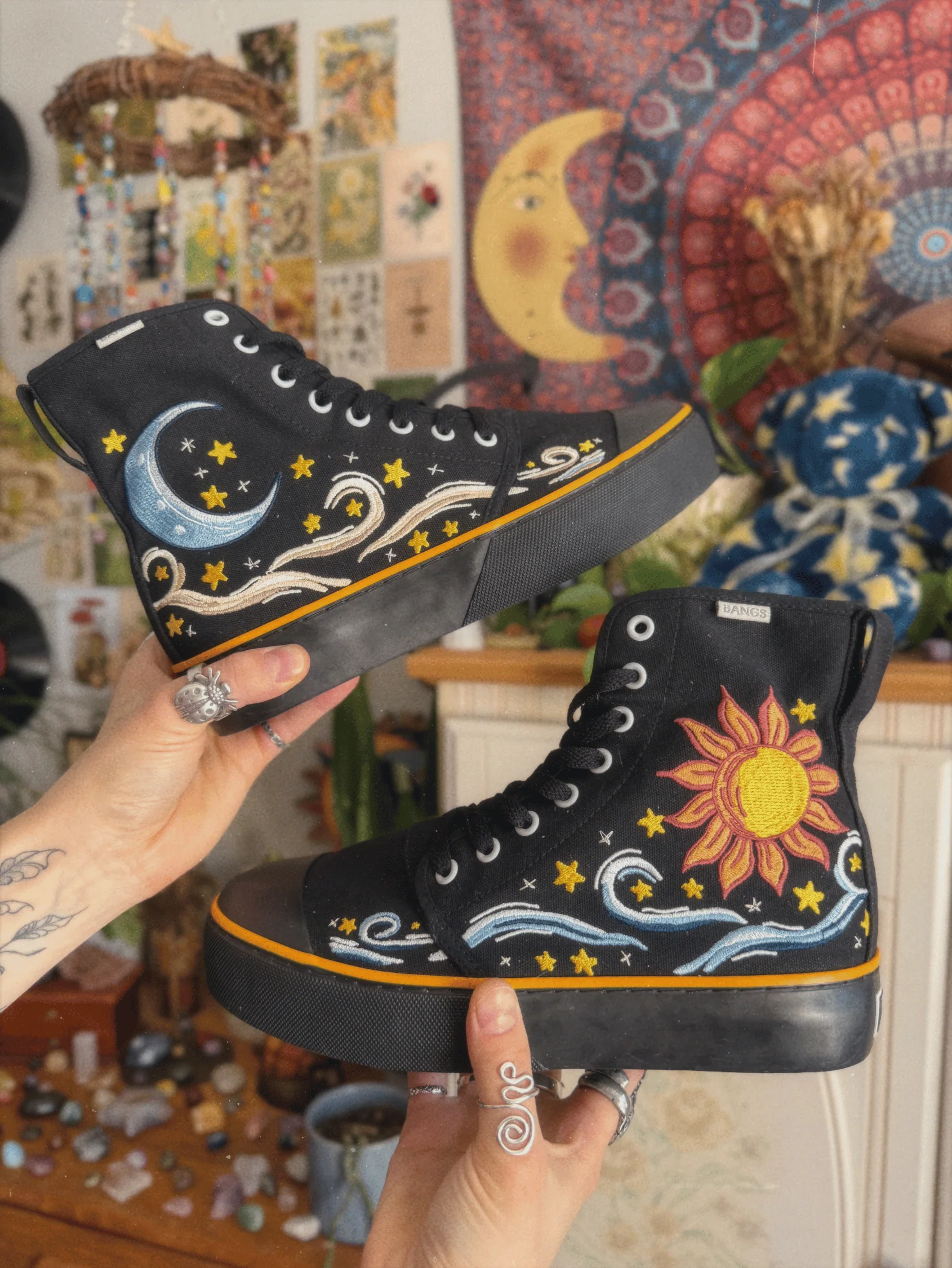 Onyx Dawn to Dusk Platform High Top - Image 8