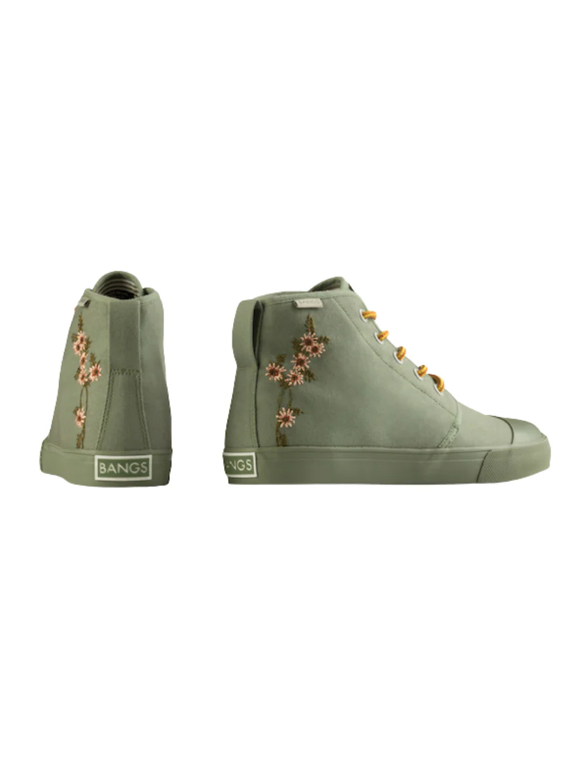 Sage Floral High Top - Image 32