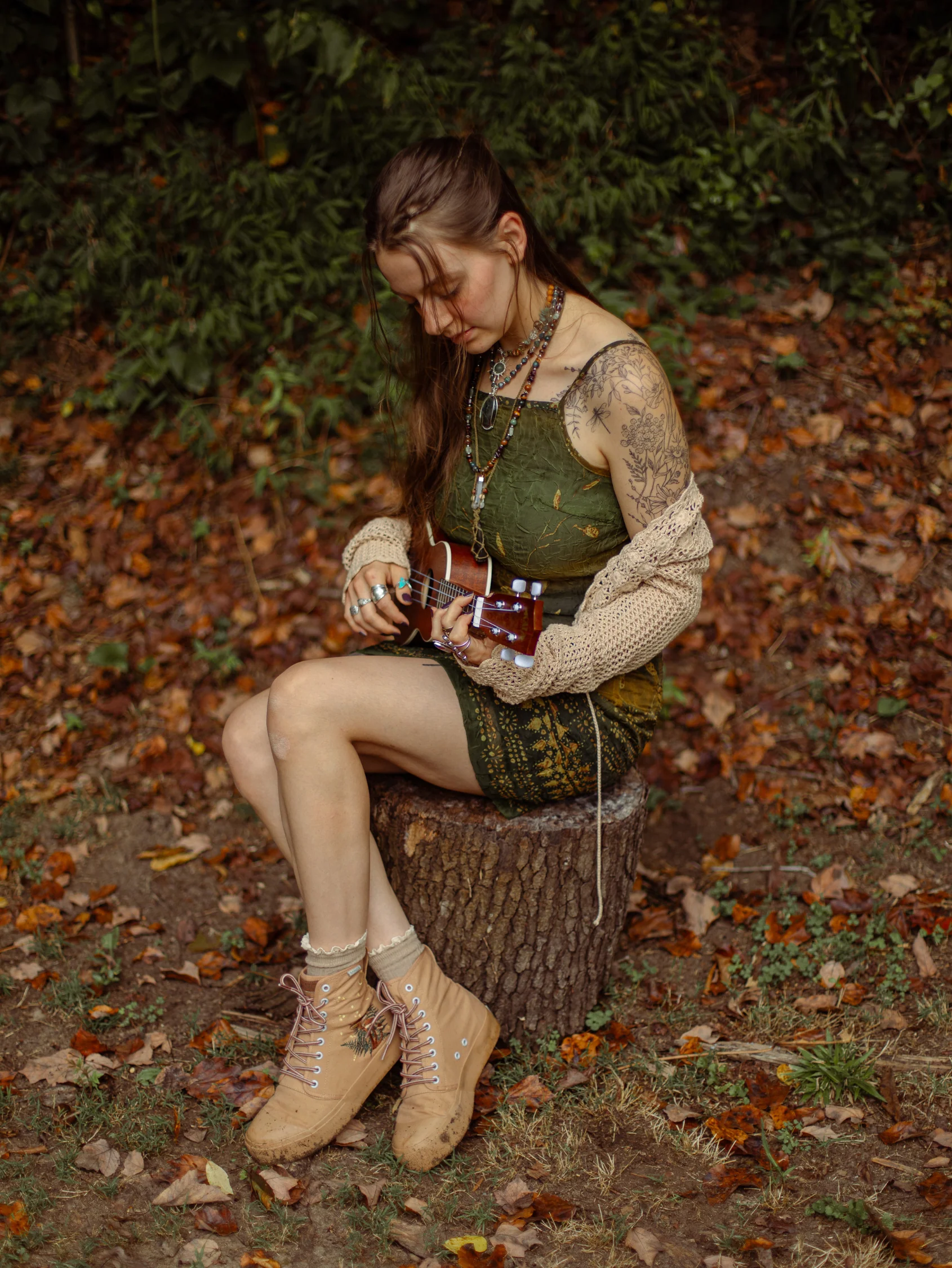 Woodland Wanderer Platform High Top - Image 11