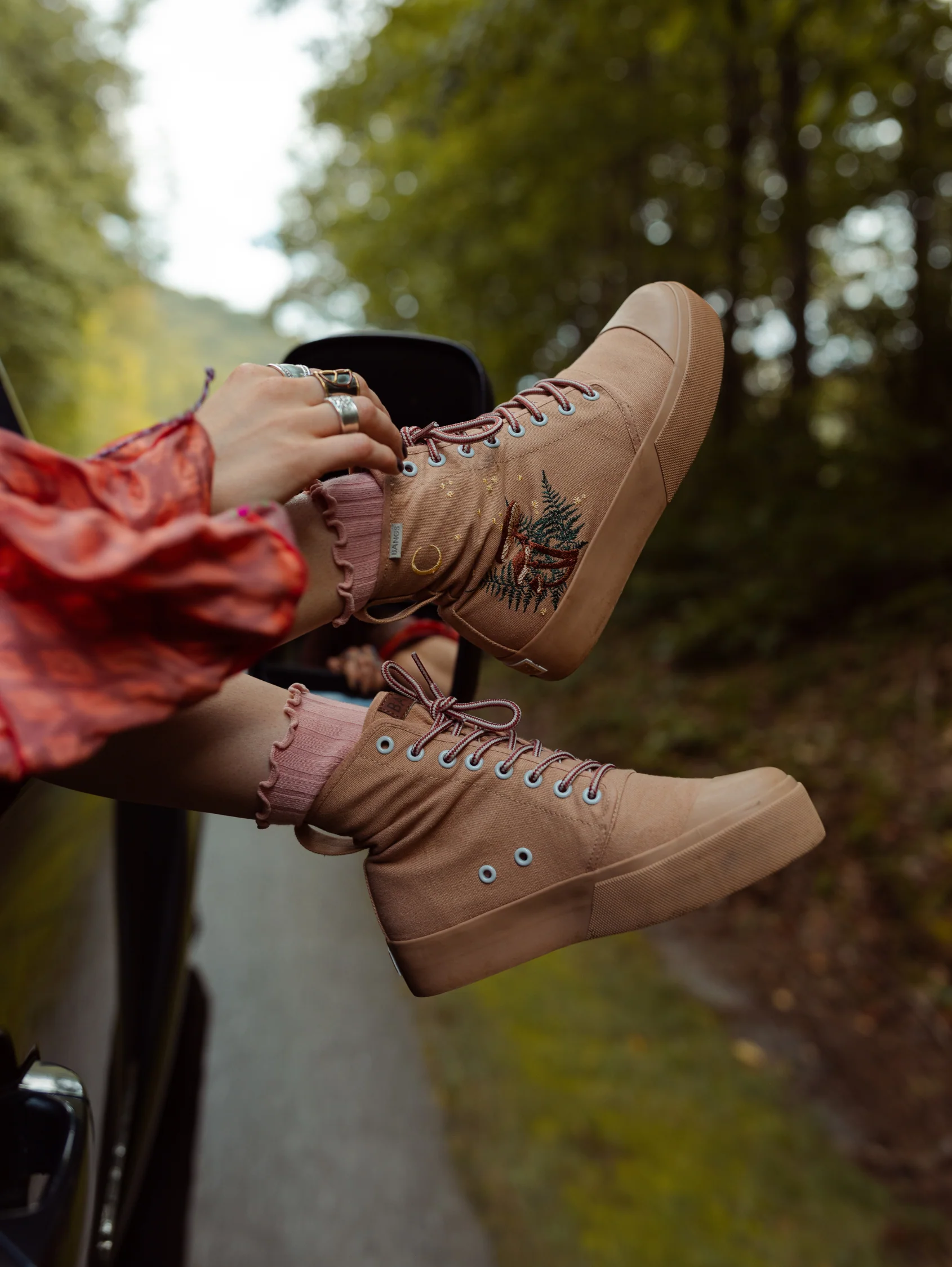 Woodland Wanderer Platform High Top - Image 5