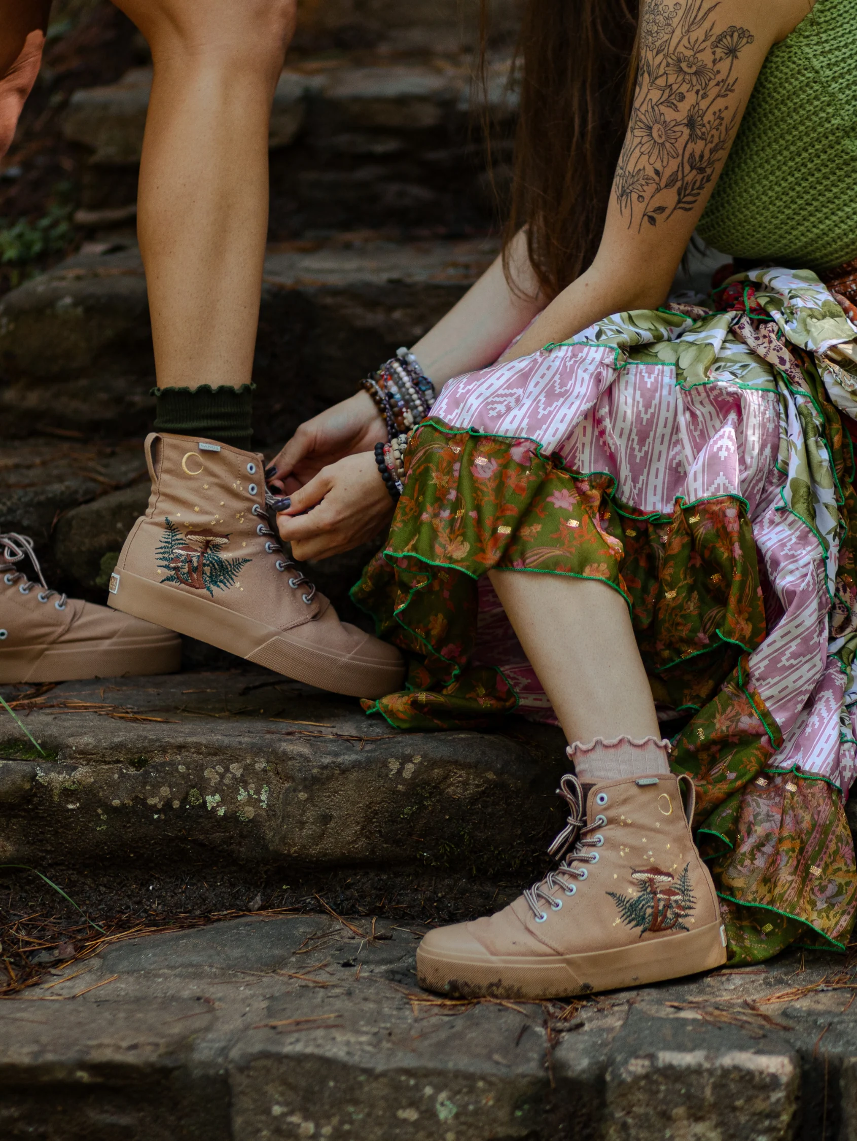 Woodland Wanderer Platform High Top - Image 6